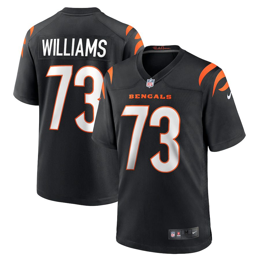 Men Cincinnati Bengals #73 Jonah Williams Nike Black Game NFL Jersey